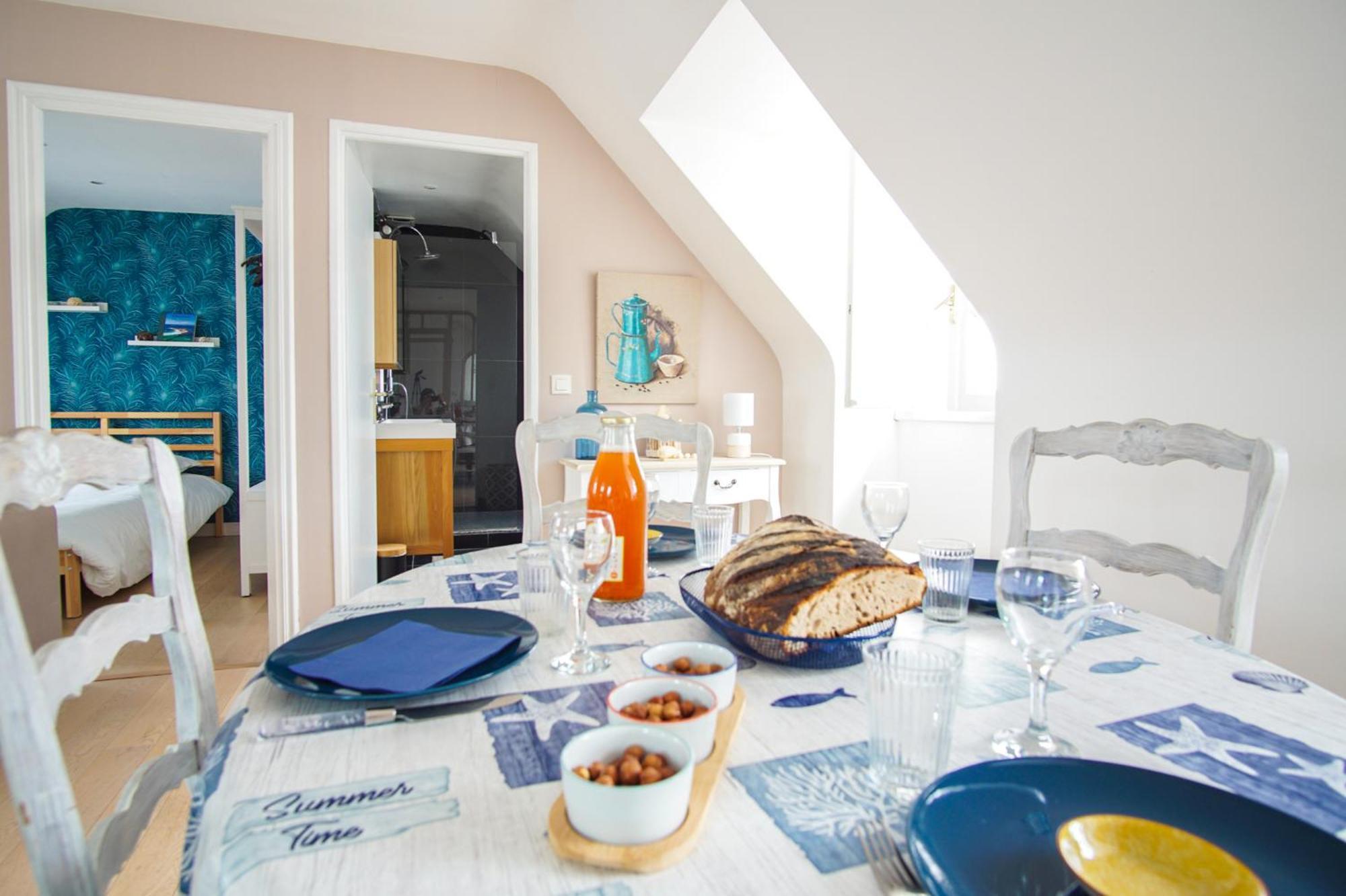 -Blush- Appartement Cosy - Proche Ville-Close كونكارنو المظهر الخارجي الصورة